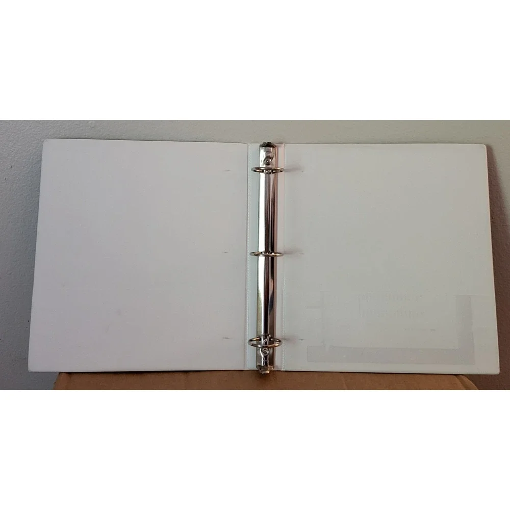 NAVAL POSTGRADUATE SCHOOL HERRMANN HALL 3 RING NOTEBOOK BINDER PHOTO CREST B & W